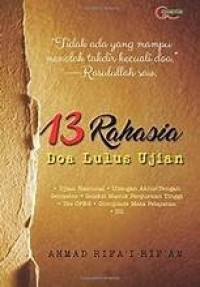 Image of 13 Rahasia Doa Lulus Ujian