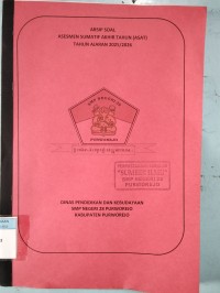 Image of Arsip Soal